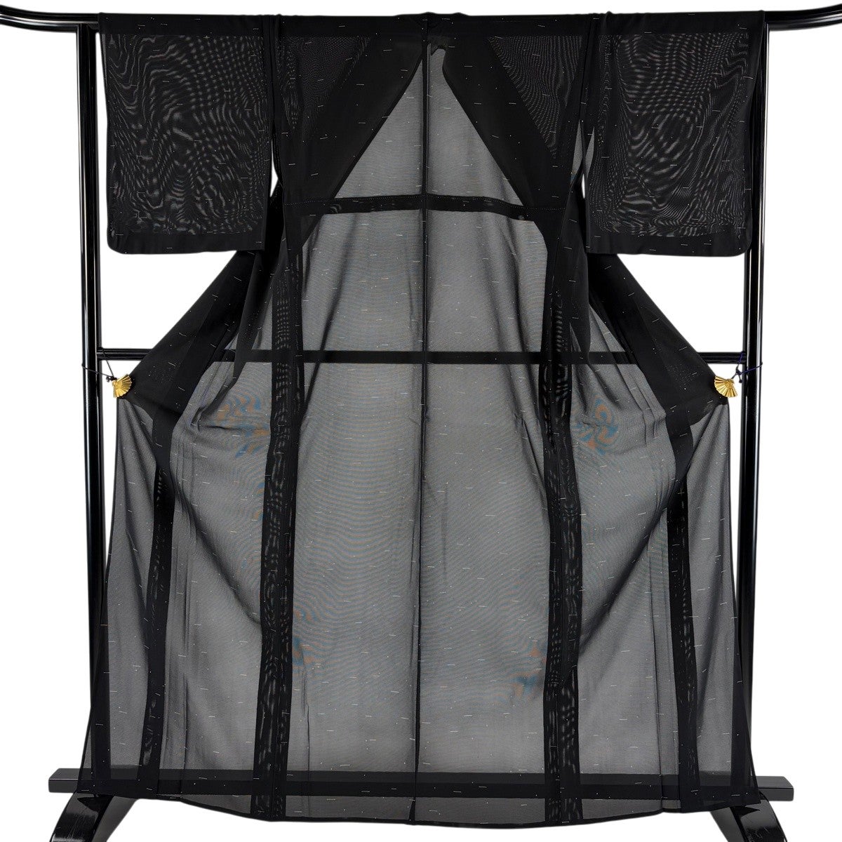 小紋 美品 名品 身丈166.5cm 裄丈69cm 正絹 【中古】 小紋 身丈166cm 裄丈69.5cm L 単衣 乱菊 灰色 正絹 名品｜中古・古着