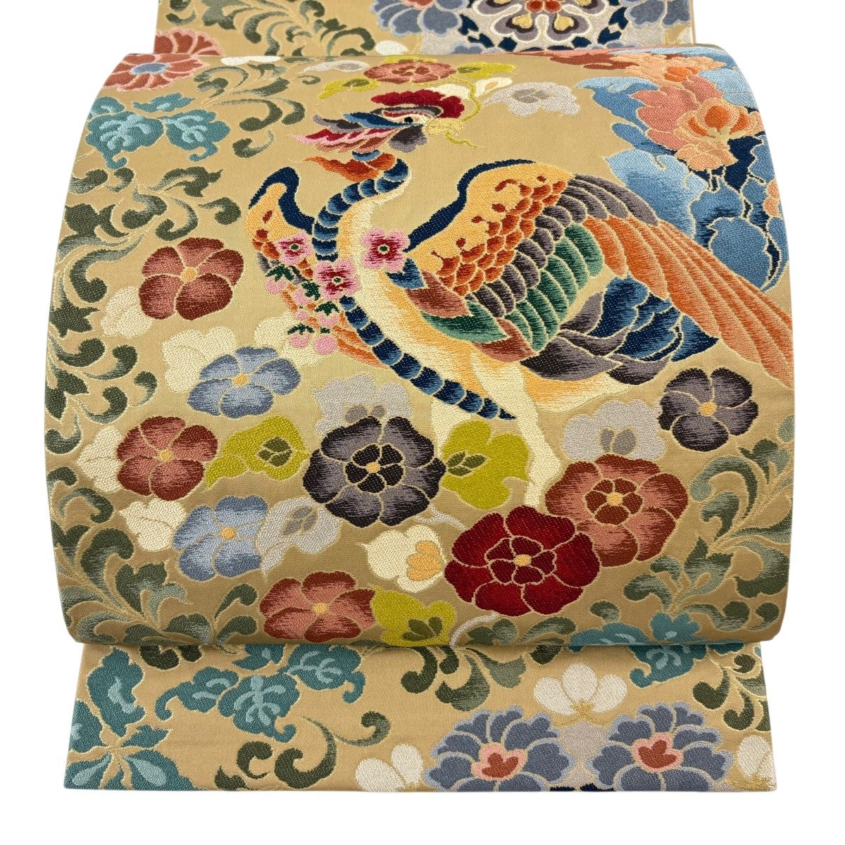 未使用 正絹 袋帯 全通 水面に花筏柄 正絹 袋帯｜バイセルオンライン 中古・リサイクル着物【公式】通販サイト