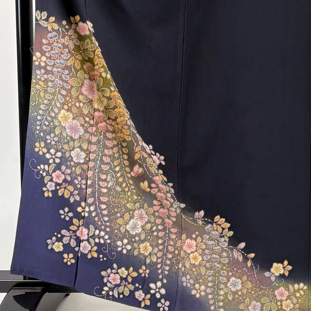 付下げ 身丈163.5cm 裄丈64.5cm M 袷 翠山工房 やまと 落款あり 辻が花