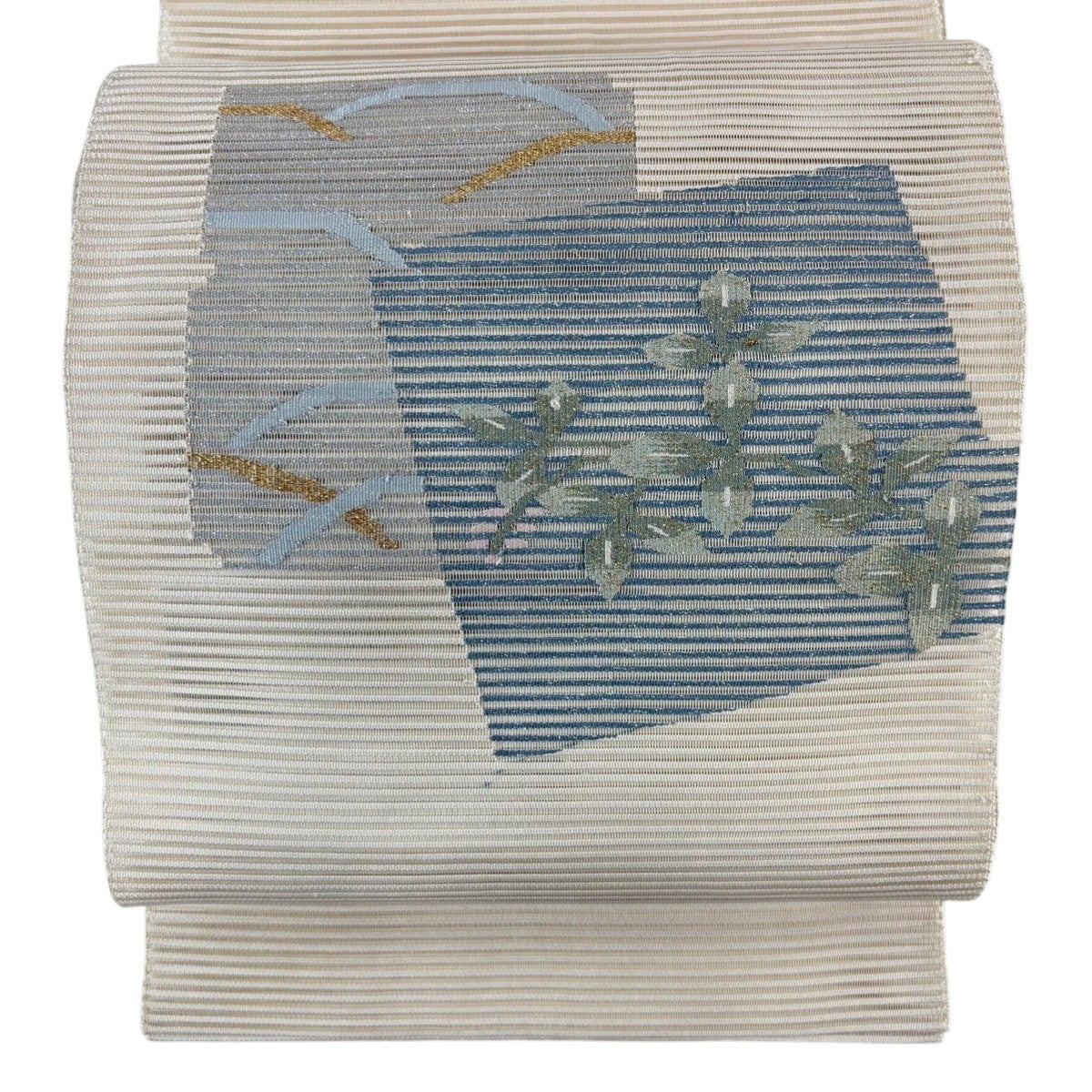 美品】 名古屋帯 秀品 松葉仕立て 八寸名古屋帯 夏帯 トンネル仕立て