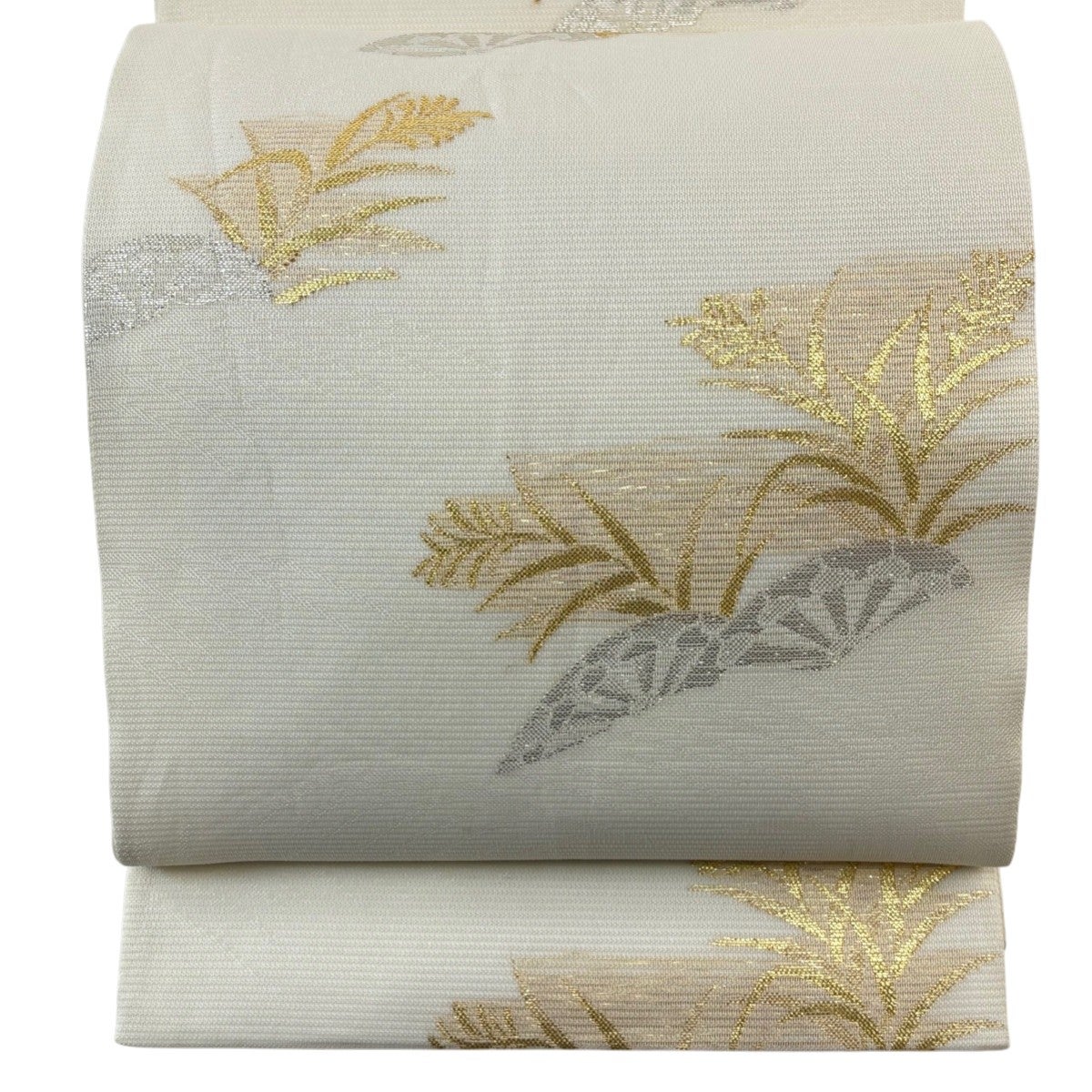 美品】 袋帯 秀品 夏帯 絽 紫陽花 銀糸 箔 ピンク 六通 正絹 美品】 袋帯 秀品 夏帯 絽 紫陽花 銀糸 箔 ピンク 六通 正絹