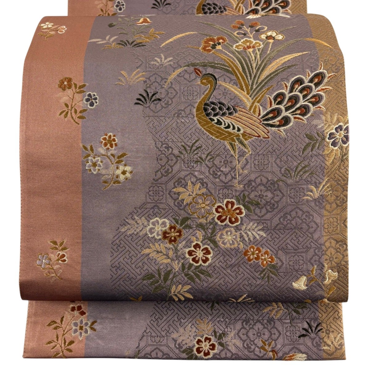 販売 は いつ 正絹 金箔 正倉院紋様 袋帯 美品 【公式通販】