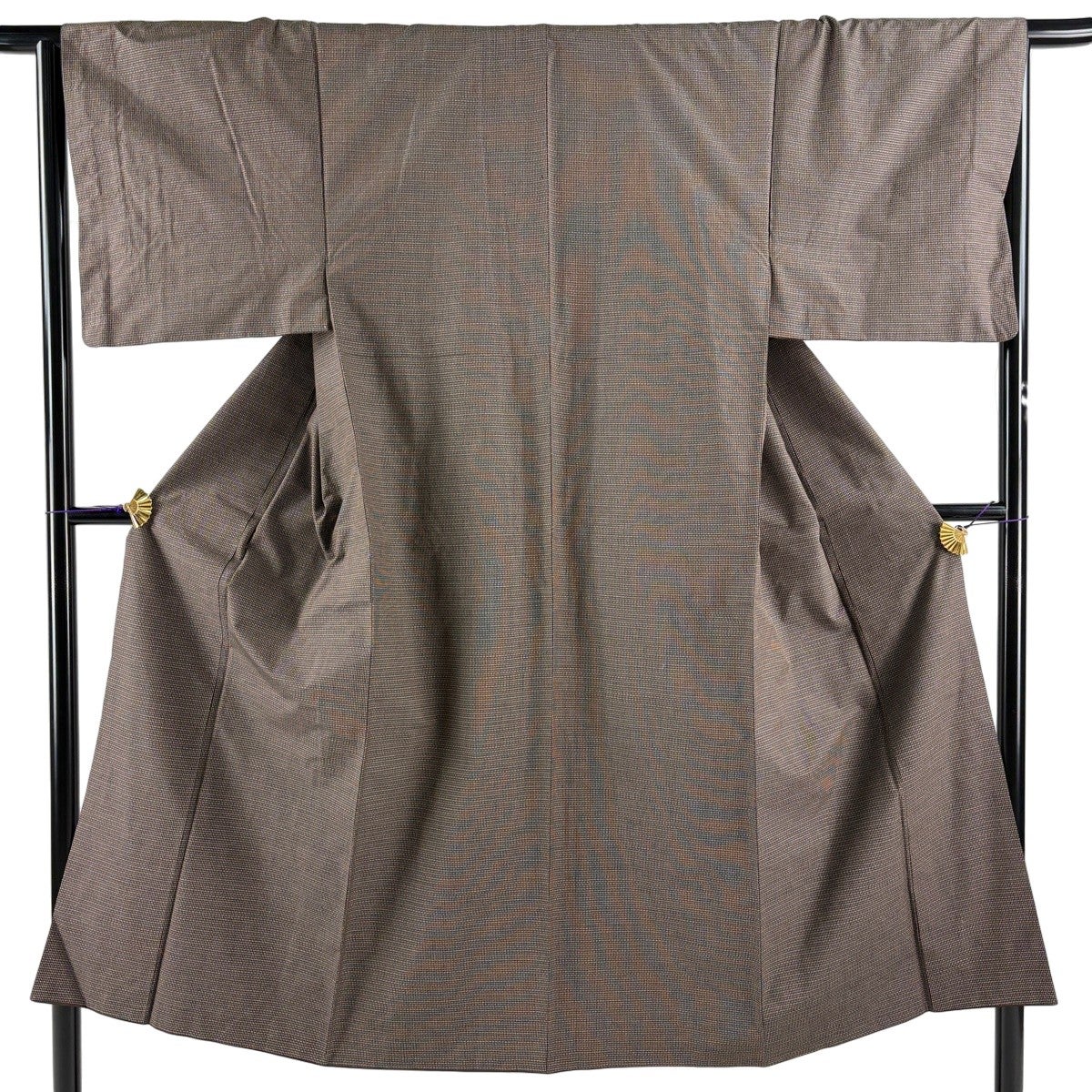 正絹 身丈145cm 男着物 袷 秀品 裄丈65cm 美品 M by 裄丈65.5cm 幾何学