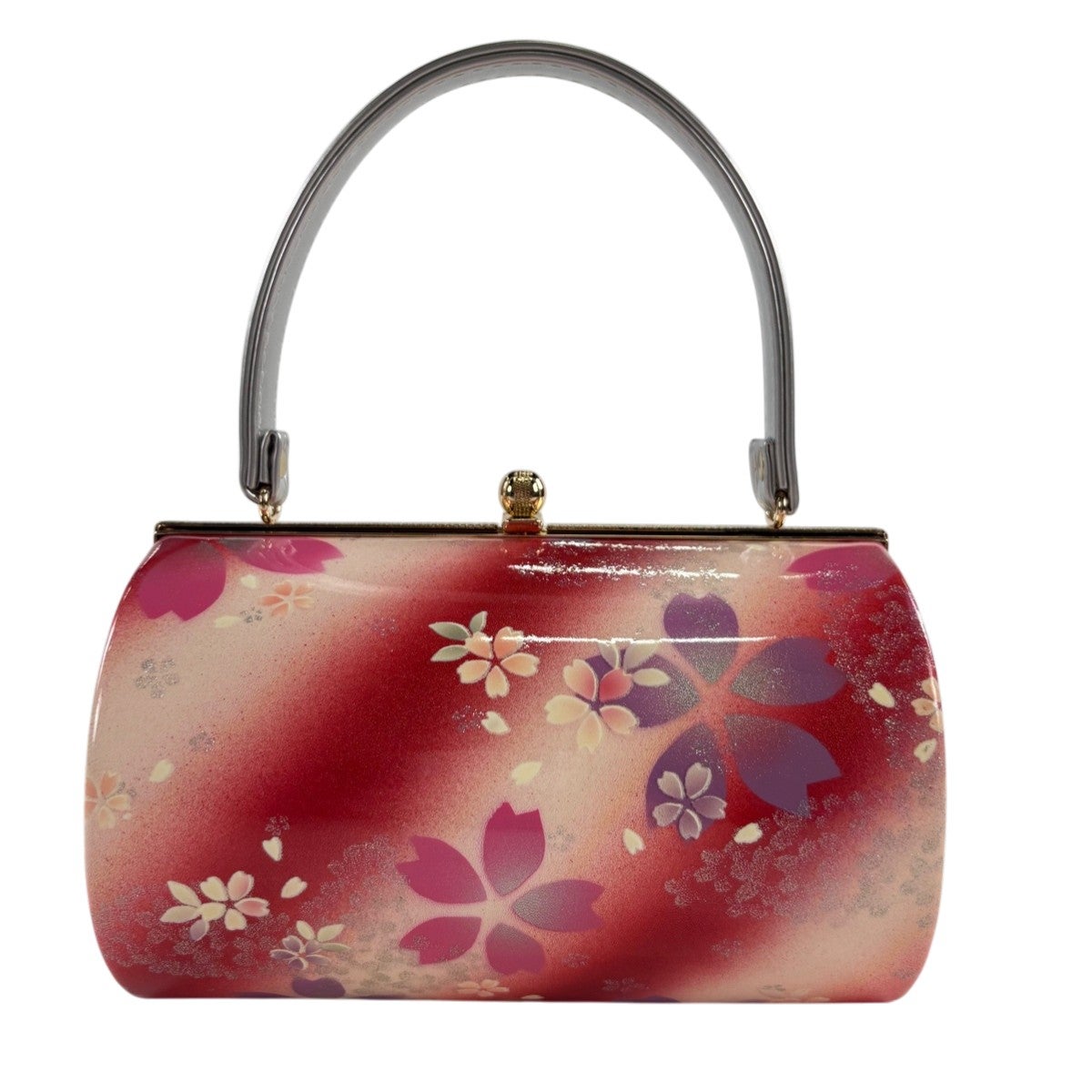 和装バッグ 美品 優品 正絹 【中古】 美品】 和装バッグ 優品 フォーマル 華文 金銀糸 クリーム 正絹 和装