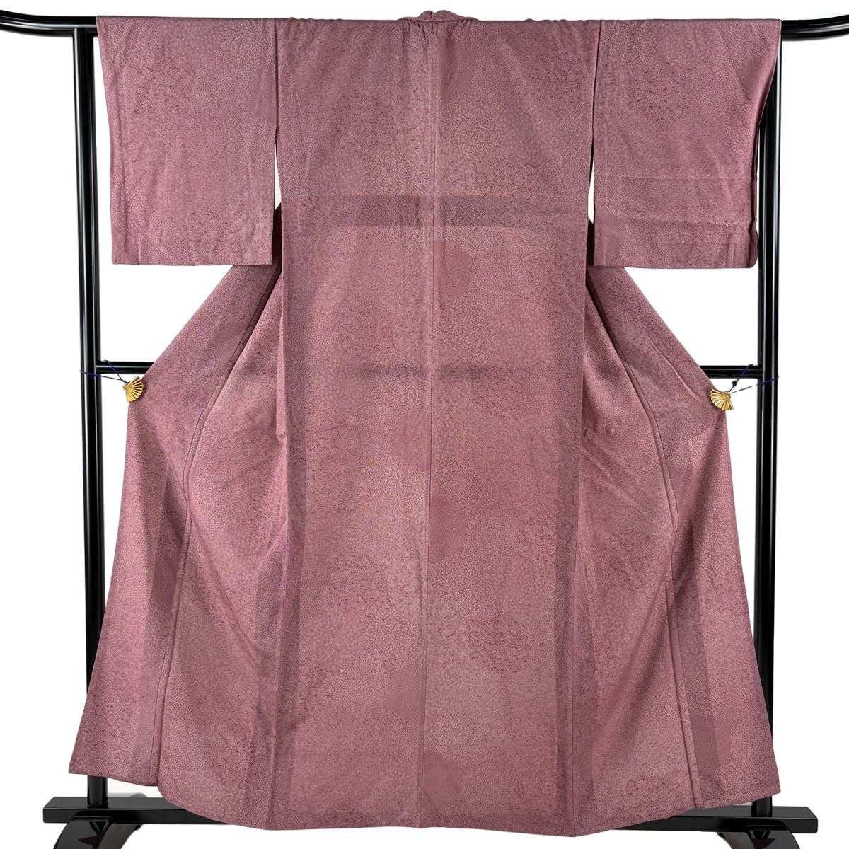 【美品】 小紋 身丈156.5cm 裄丈63cm 正絹 名品 【中古】 小紋 身丈156.5cm 裄丈62cm 正絹 名品 【中古】の通販 by バイセル