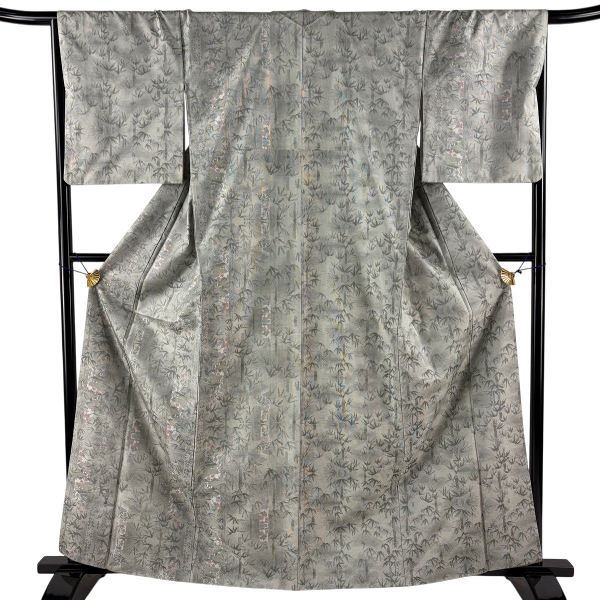 【美品】 紬 身丈160.5cm 裄丈61.5cm 正絹 秀品 【中古】 美品】 紬 身丈160cm 裄丈64cm 正絹 秀品 【中古】の通販 by バイセル