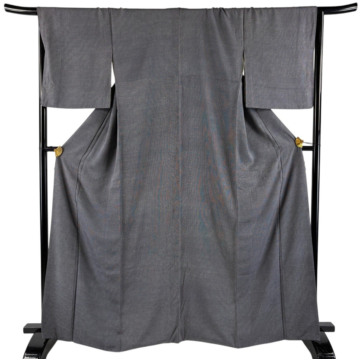 美品】 江戸小紋 身丈158cm 裄丈64cm M 袷 万筋 小豆色 正絹 名品
