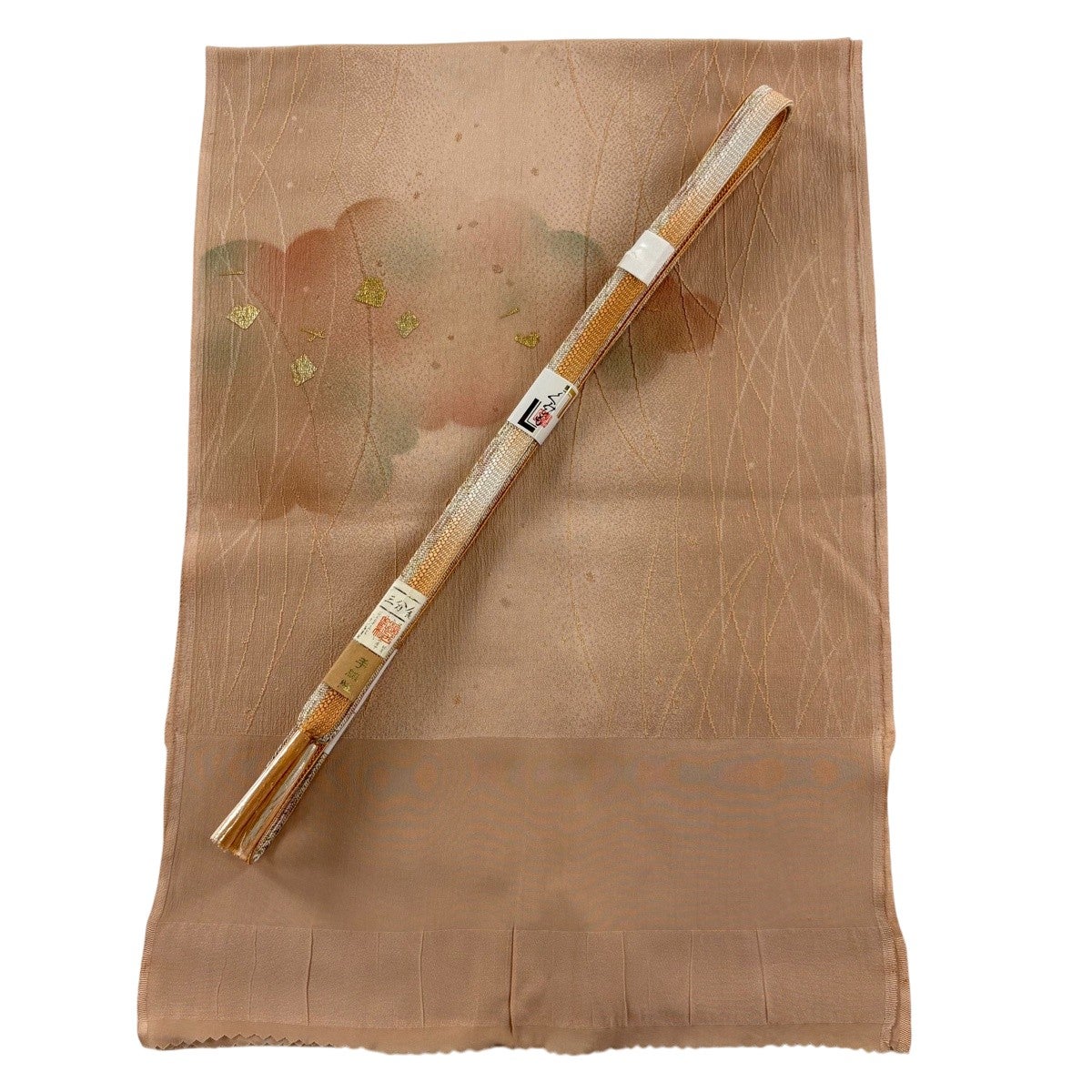 帯締め 美品 逸品 落款あり 和装小物 藤林徳扇 「華」 小物セット