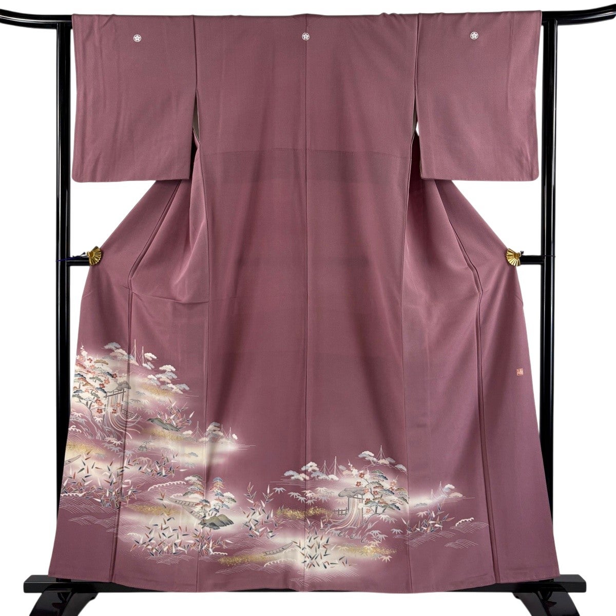 色留袖 身丈159.5cm 裄丈65.5cm 正絹 秀品 【中古】 色留袖 身丈159.5cm 裄丈65.5cm 正絹 秀品 【中古】の通販 by バイセル