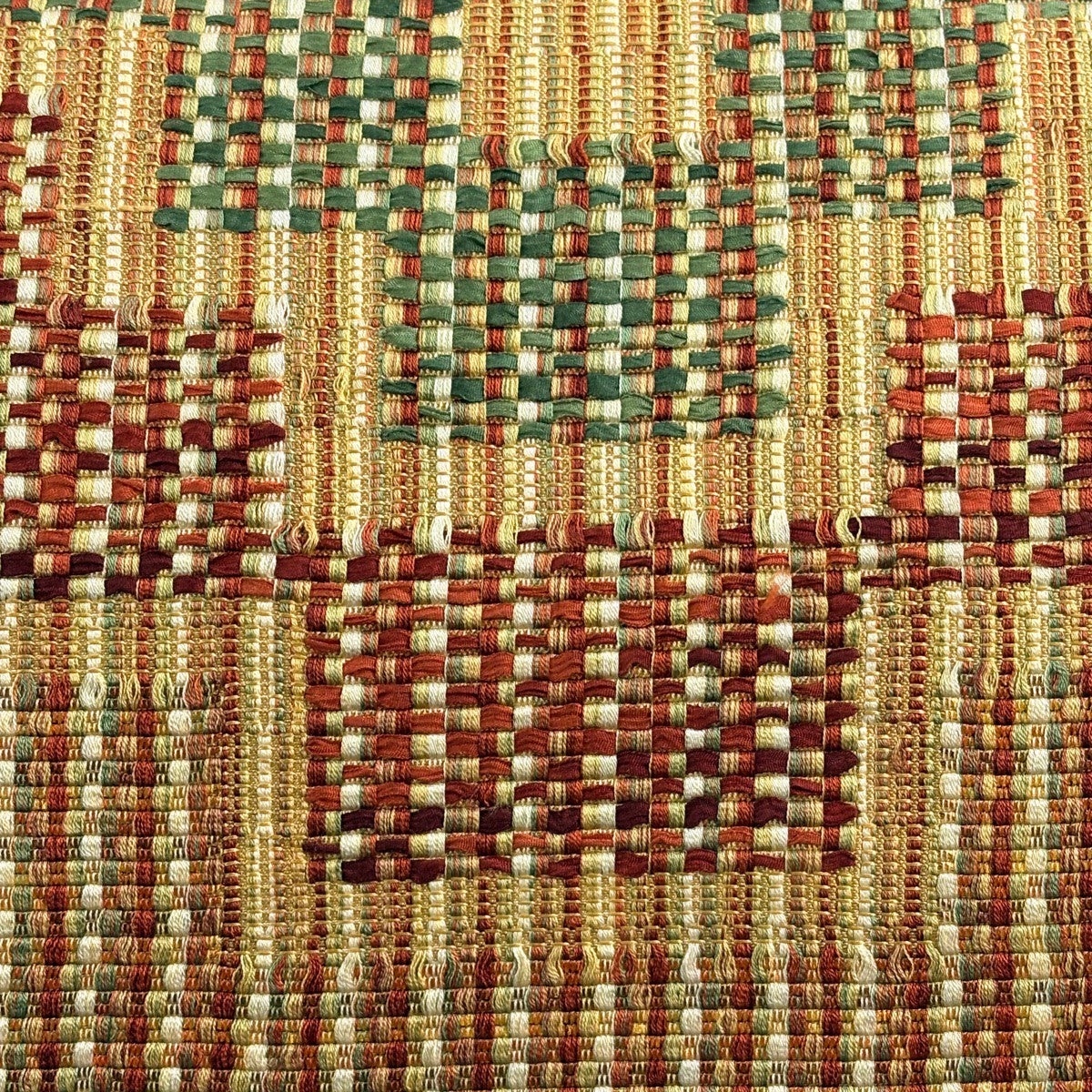 美品 袋帯 秀品 花 幾何学模様 金糸 箔 山吹色 お太鼓柄 正絹 美品 袋帯 秀品 花 幾何学模様 金糸 箔 山吹色 お太鼓柄 正絹