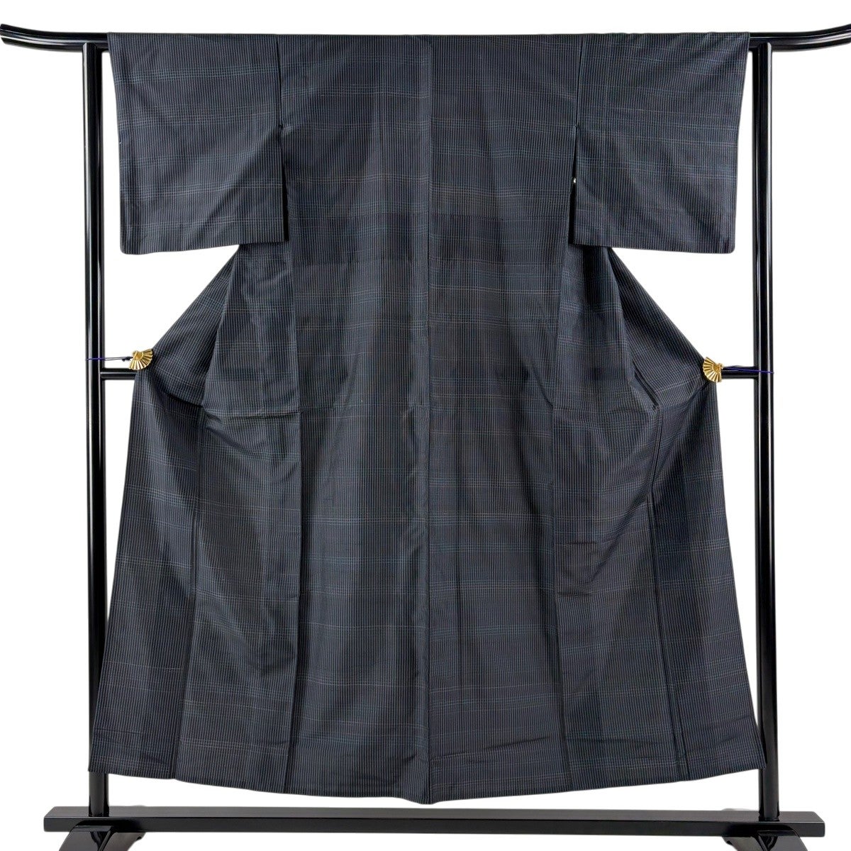 紬 身丈163.5cm 裄丈62.5cm 正絹 秀品 【中古】 美品】 紬 身丈163.5cm 裄丈63.5cm 正絹 秀品 【中古】の通販 by