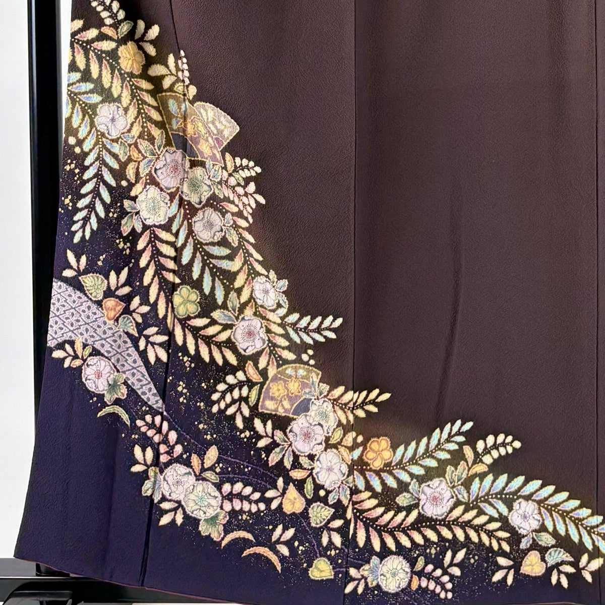 訪問着 身丈160.5cm 裄丈66.5cm M 袷 翠山工房 やまと 落款あり 辻が花