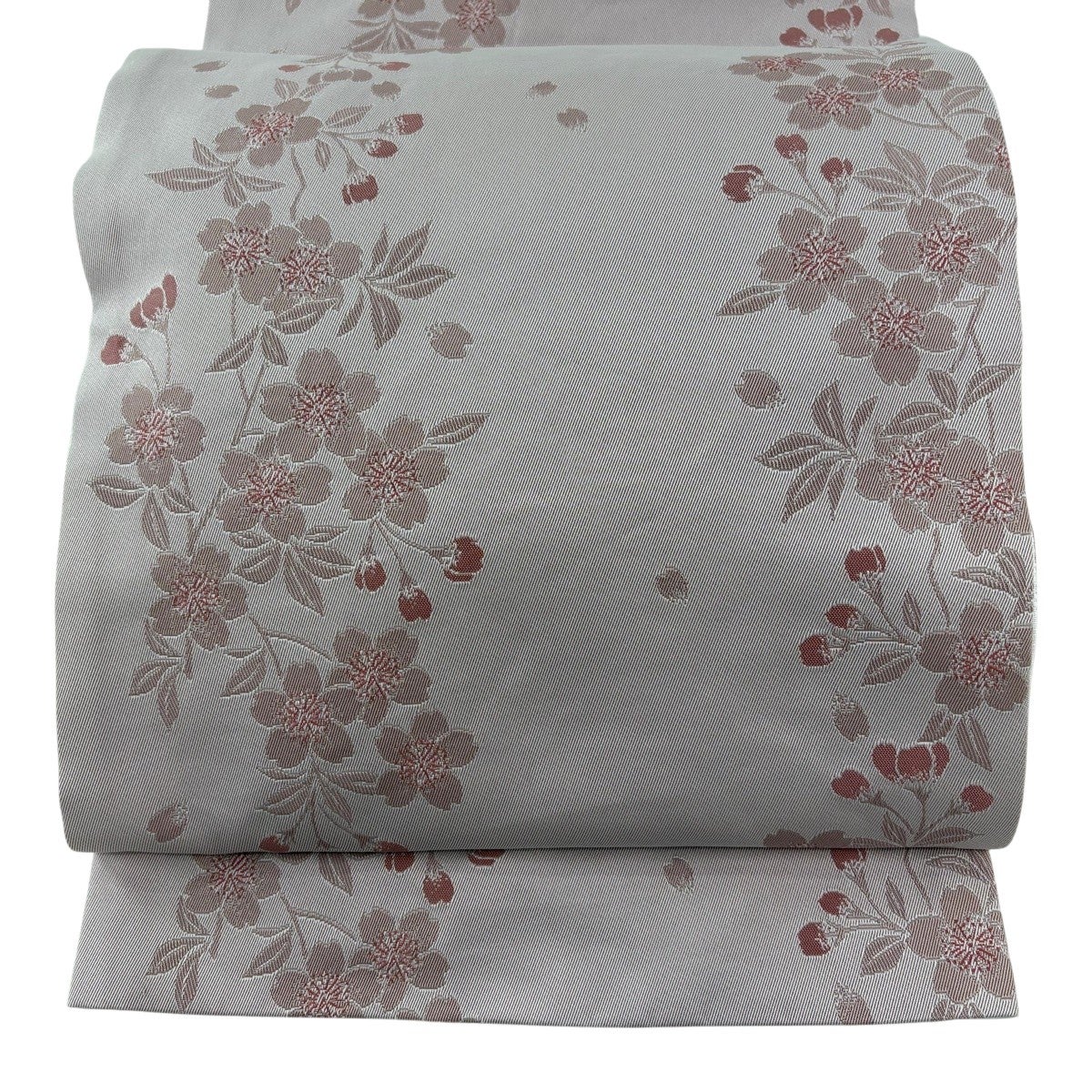 袋名古屋帯 優品 桜 桜の花びら 薄紫 化繊｜中古・古着・リサイクル
