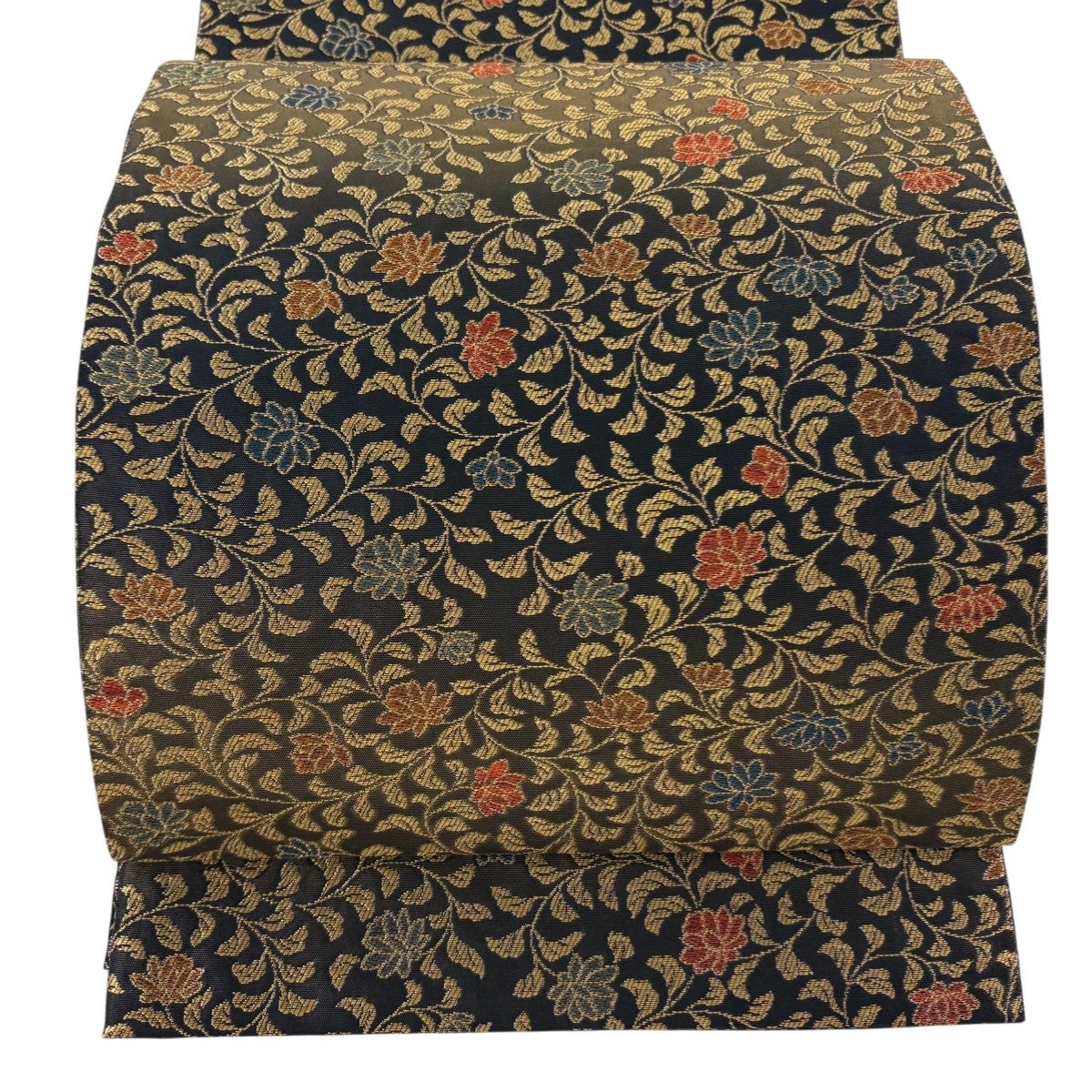 袋帯 美品 逸品 紋屋井関 落款あり 御寮織 荒磯 金銀糸 銀通し 灰色 六