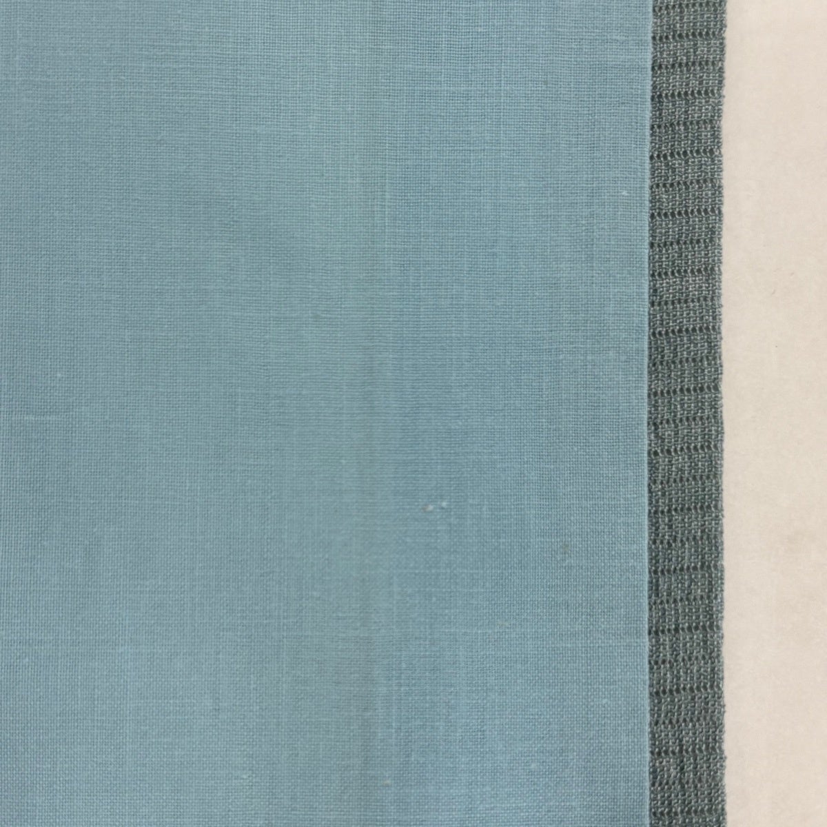 30%OFF 開き名古屋帯 秀品 夏帯 絽 幾何学模様 銀彩 青灰色 正絹 K30