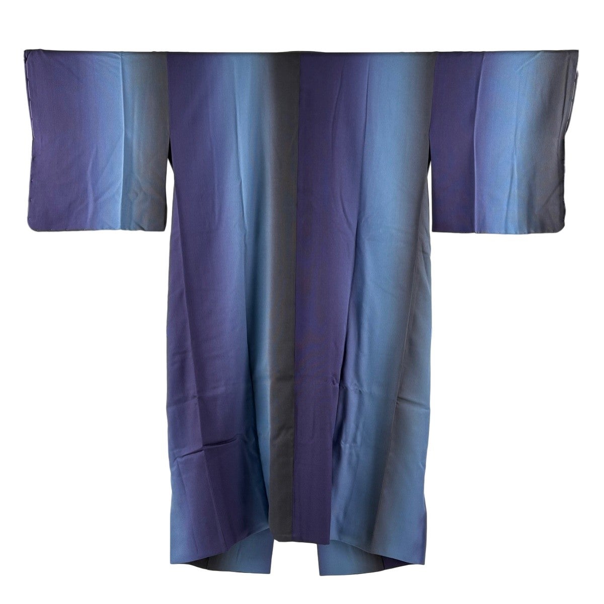 道中着 美品 名品 身丈112.5cm 裄丈67cm 正絹 【中古】 美品 道中着 身丈101cm 裄丈63cm S 和装コート 着物衿 縞 網目文 茶紫