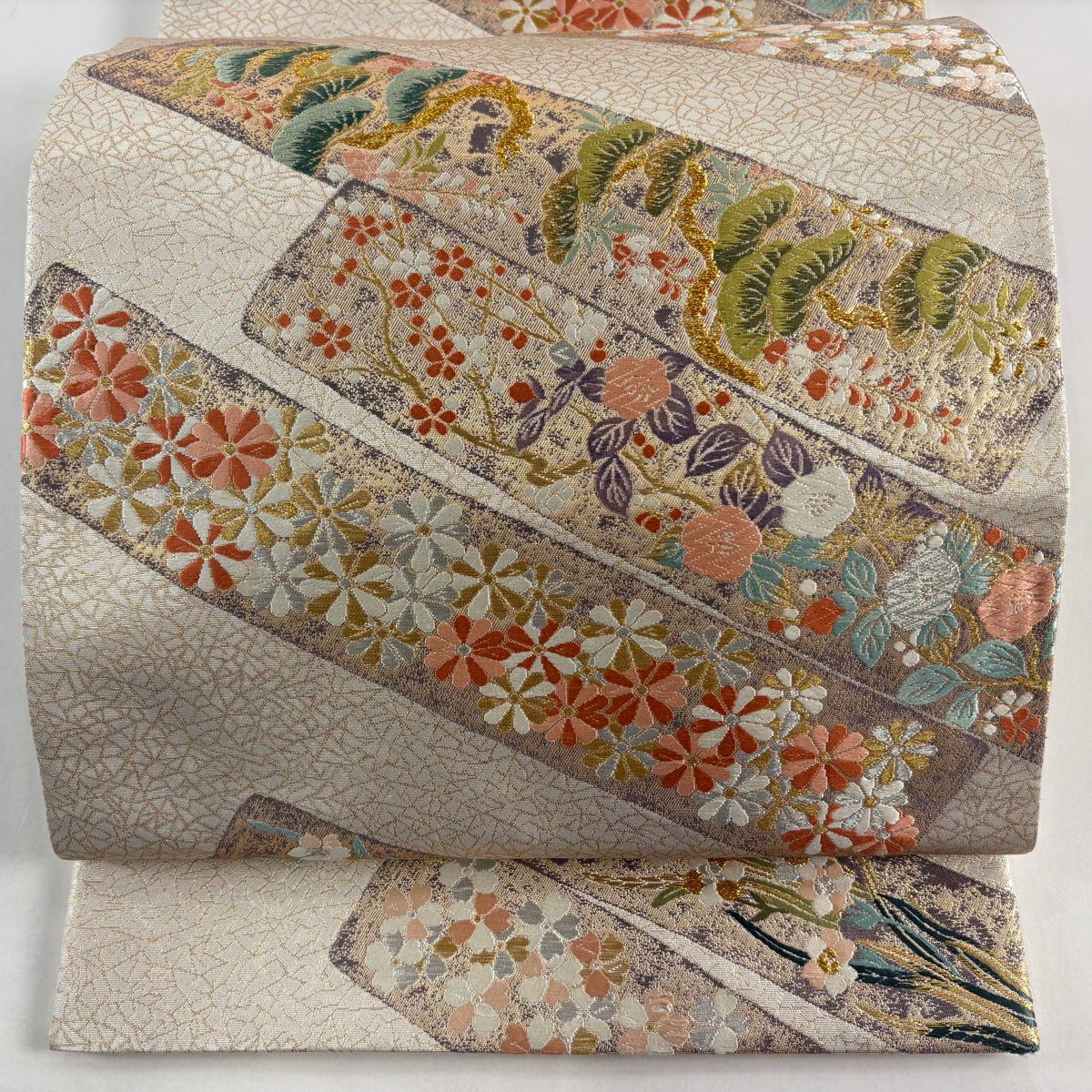 袋帯 美品 名品 六通 正絹