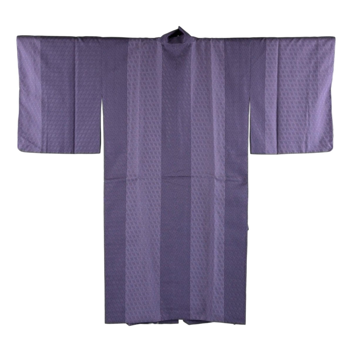 美品】 道中着 身丈82cm 裄丈65.5cm M 無月 和装コート 落款あり 幾何