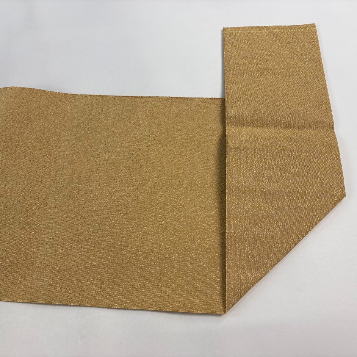 美品】 名古屋帯 秀品 関西仕立て 八寸名古屋帯 松葉仕立て 華文 箔