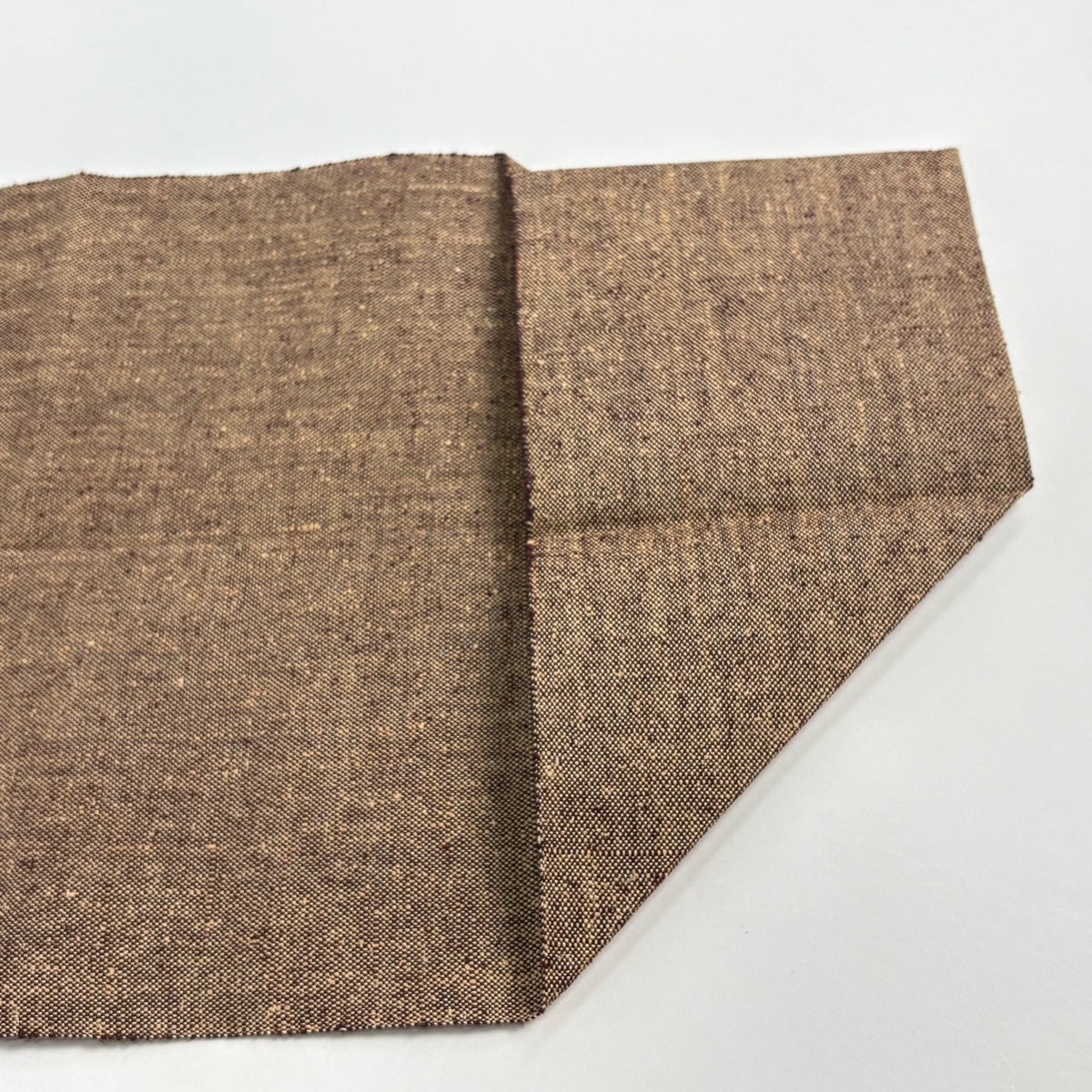 美品】 名古屋帯 秀品 八寸名古屋帯 松葉仕立て 渦巻き 菱 茶色 正絹