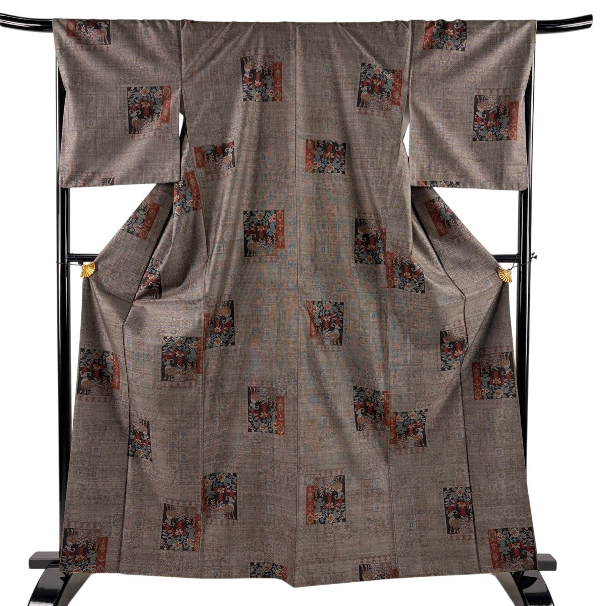訪問着 身丈163cm 裄丈68.5cm 正絹 秀品 【中古】 訪問着 身丈163cm 裄丈68cm 正絹 秀品 【中古】の通販 by バイセル