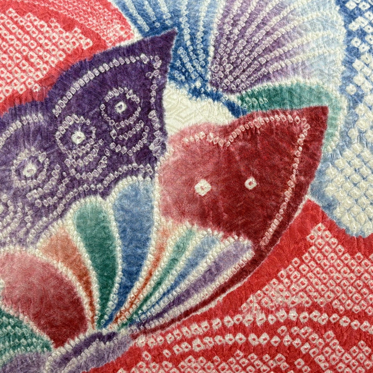美品】 名古屋帯 名品 蝶 絞り ピンク 正絹|中古・古着 美品】 名古屋帯 名品 蝶 絞り ピンク 正絹|中古・古着