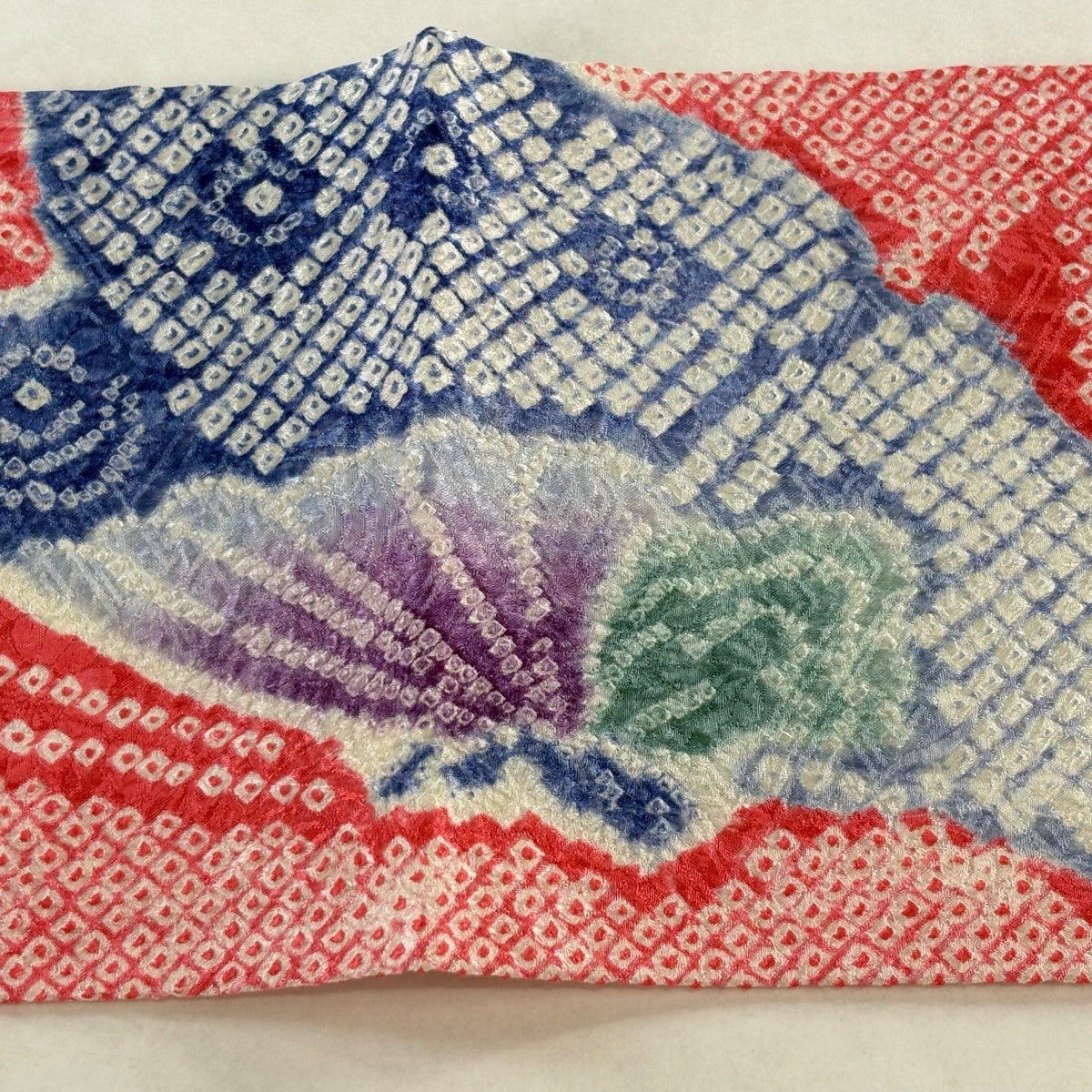 美品】 名古屋帯 名品 蝶 絞り ピンク 正絹|中古・古着 美品】 名古屋帯 名品 蝶 絞り ピンク 正絹|中古・古着