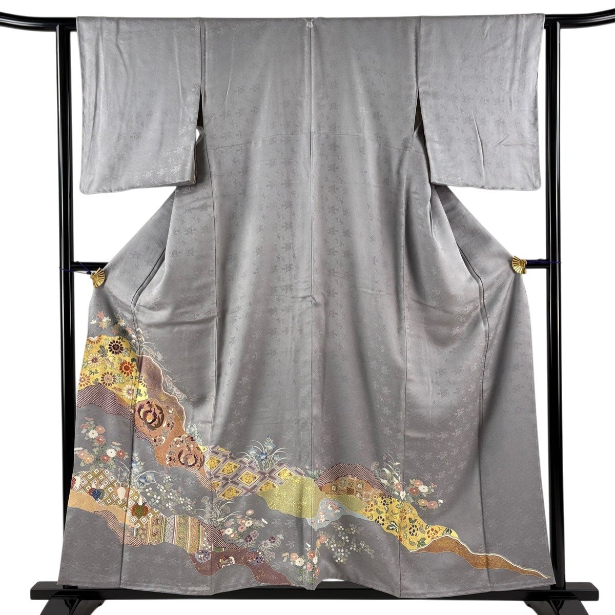 色留袖 身丈153.5cm 裄丈62.5cm 正絹 逸品 【中古】 色留袖 身丈153.5cm 裄丈62.5cm 正絹 逸品 【中古】の通販 by バイセル