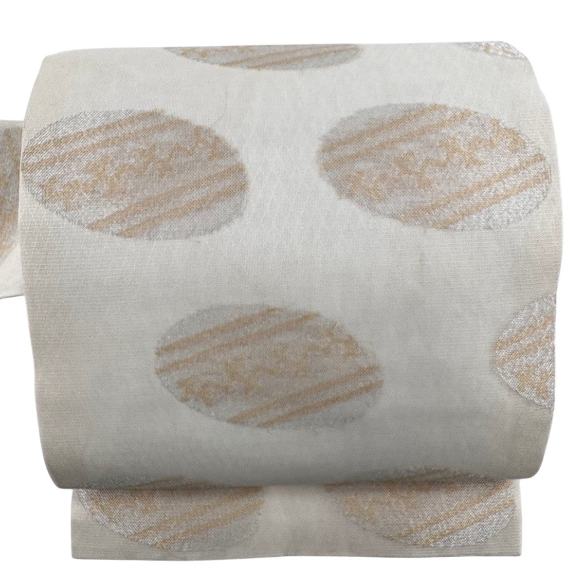 50%OFF 【美品】 名古屋帯 秀品 夏帯 絽 枝花 金銀糸 ベージュ 正絹