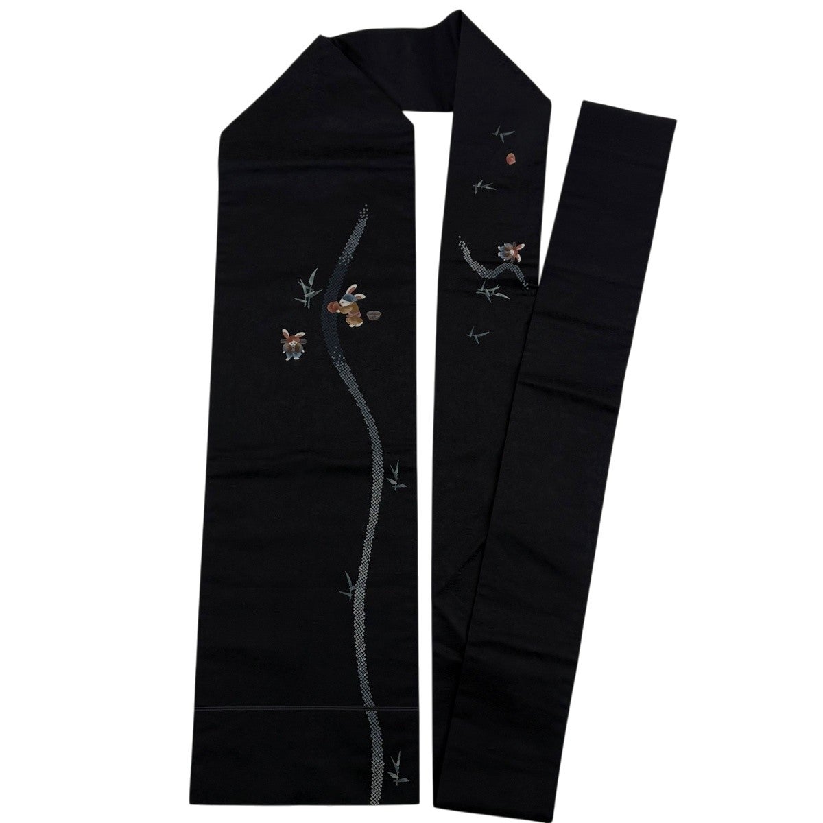 美品】 小紋 身丈162cm 裄丈63cm S 袷 名古屋帯セット 幾何学模様 絞り