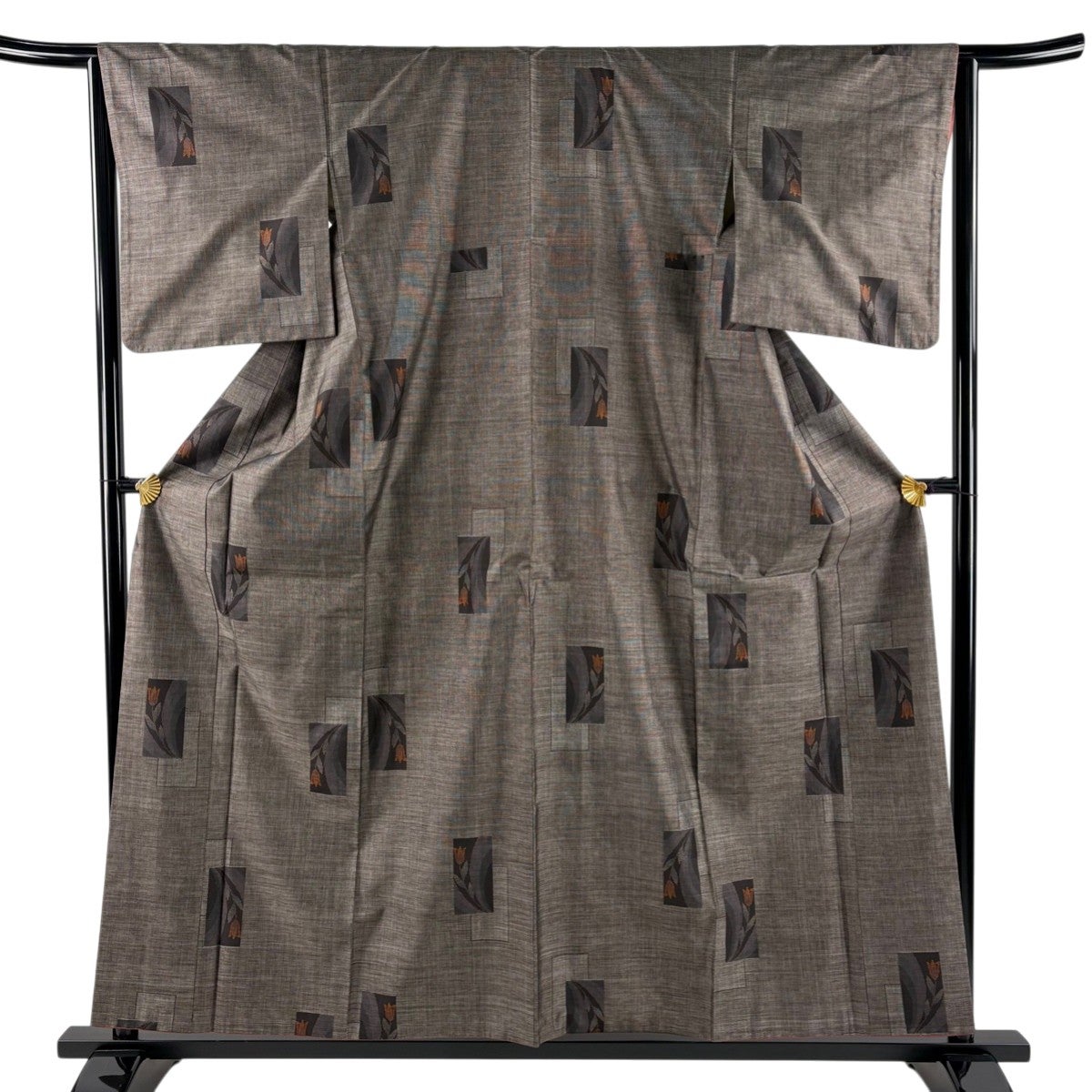 紬 身丈158cm 裄丈64cm 正絹 秀品 【中古】 美品】 紬 身丈158cm 裄丈64cm 正絹 秀品 【中古】の通販 by バイセル