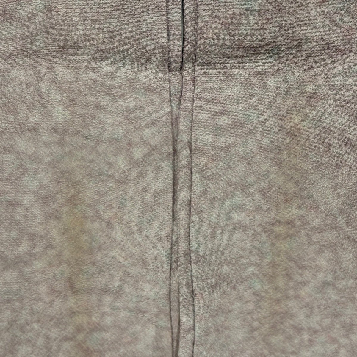 付下げ 身丈160.5cm 裄丈67.5cm L 袷 山本寛斎 落款あり 霞 ぼかし 灰