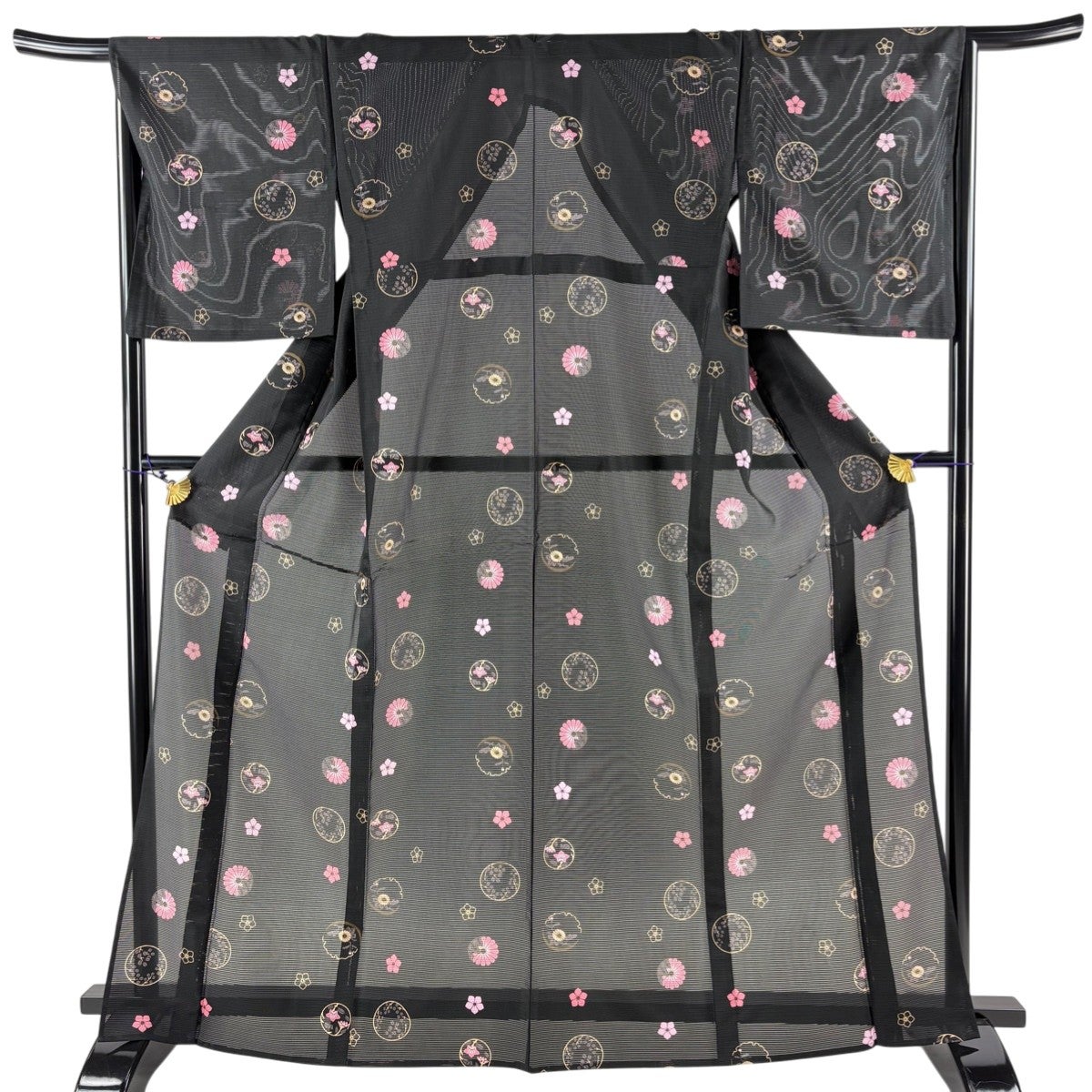 【美品】 小紋 身丈164cm 裄丈65.5cm 化繊 秀品 【中古】 美品】 小紋 身丈164cm 裄丈65cm 化繊 優品 【中古】の通販 by