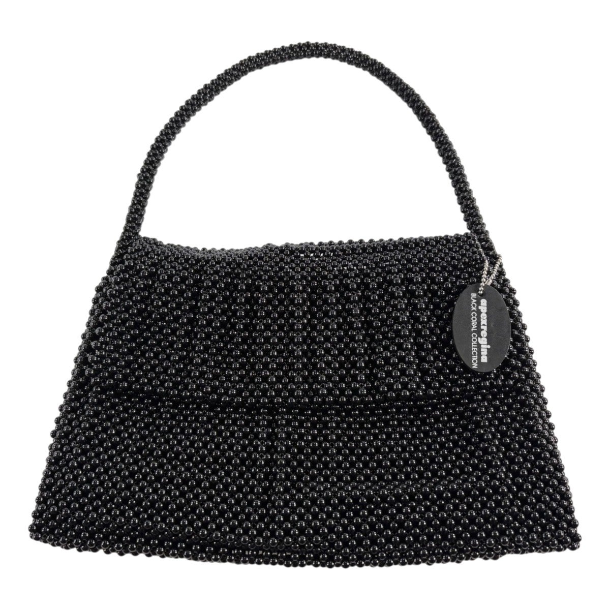 50%OFF 和装バッグ 優品 ビーズバッグ フォーマル 草花 黒 ビーズ 和装