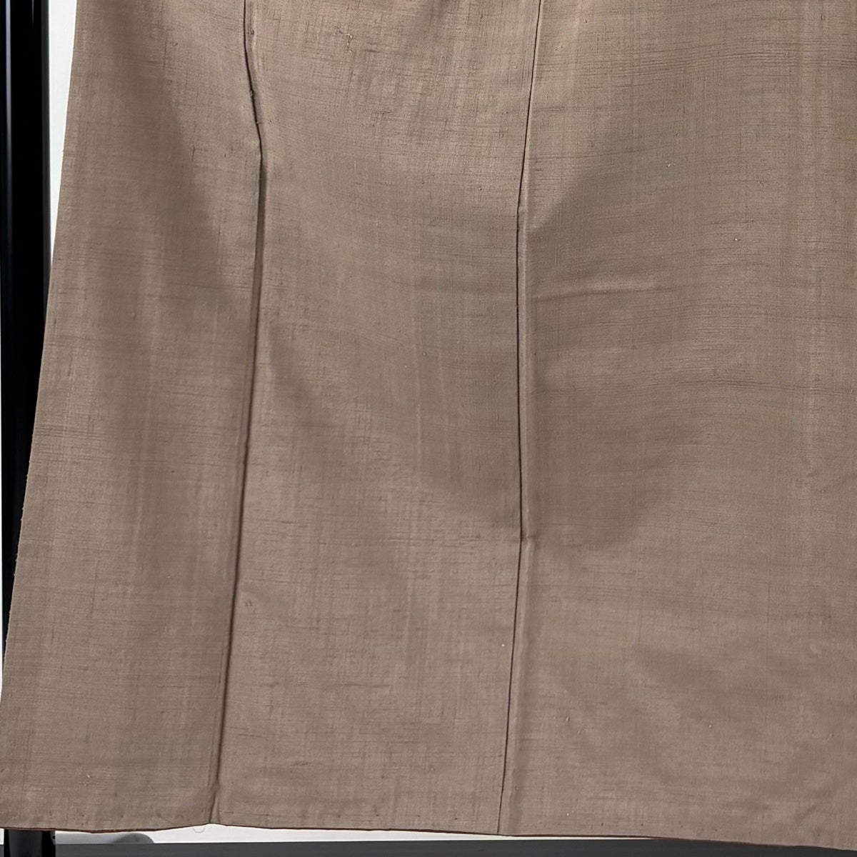 紬 身丈156cm 裄丈62.5cm S 袷 茶色 正絹 秀品｜中古・古着
