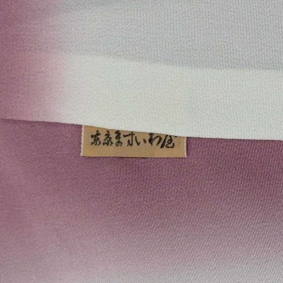 江戸小紋 身丈155.5cm 裄丈66cm M 袷 ますいわ屋 落款あり 鮫 縮緬
