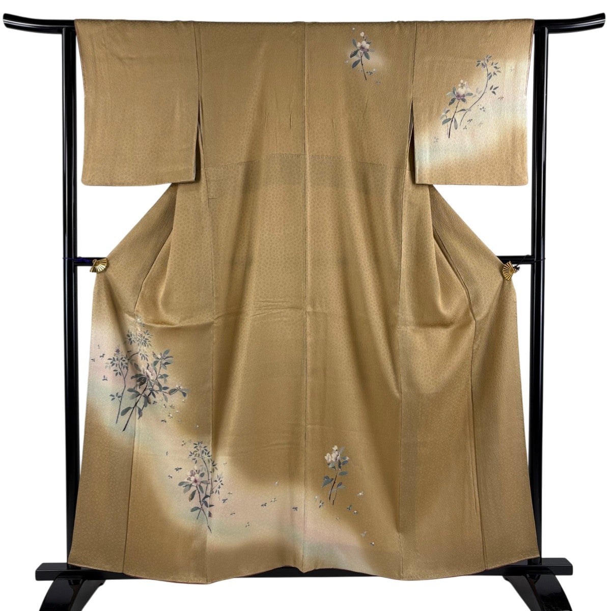 最終価格】 70%OFF 【美品】 付下げ 身丈154cm 裄丈63cm S 袷 枝花