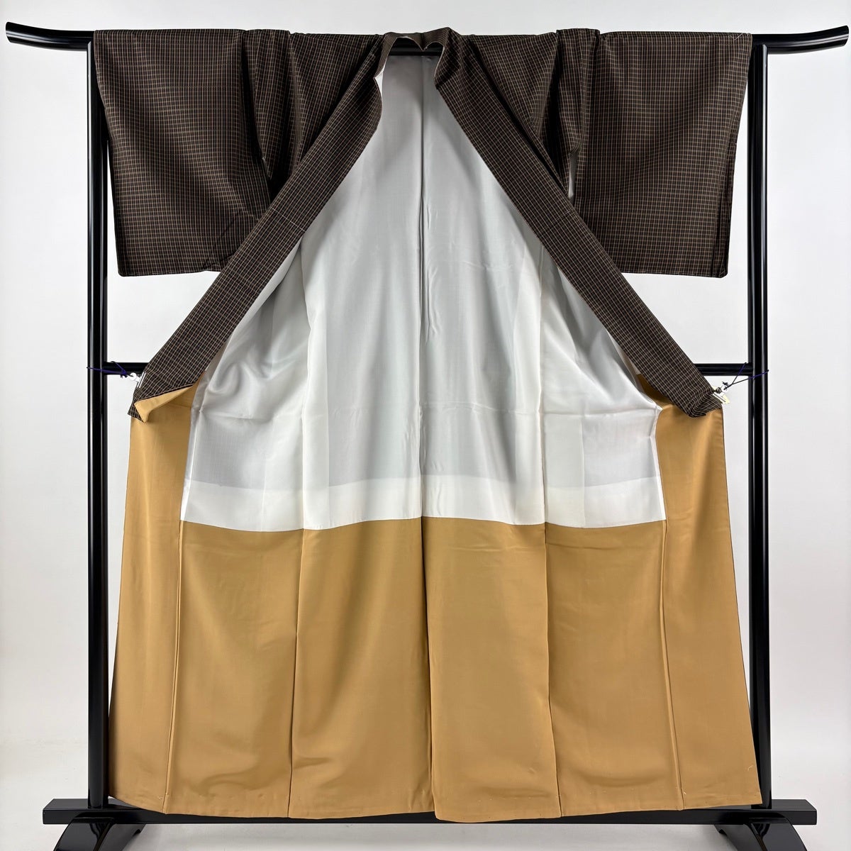 紬 身丈159.5cm 裄丈65cm 正絹 秀品 【中古】 紬 身丈156.5cm 裄丈65.5cm 正絹 秀品 【中古】の通販 by バイセル