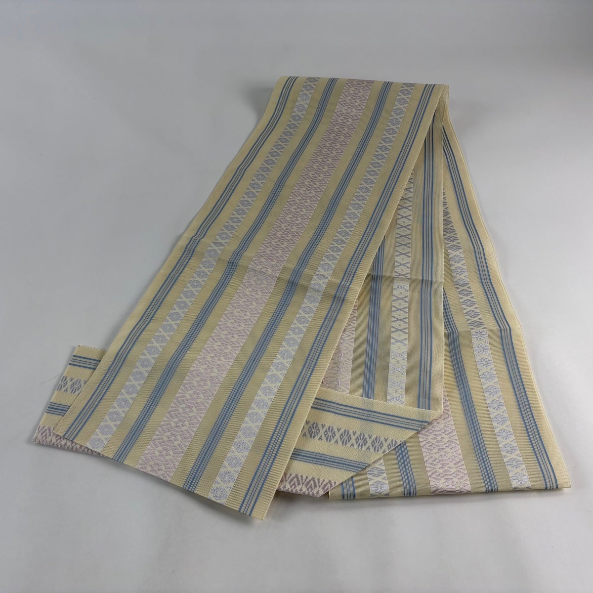 美品】 名古屋帯 逸品 証紙あり 夏帯 博多織 八寸名古屋帯 松葉仕立て
