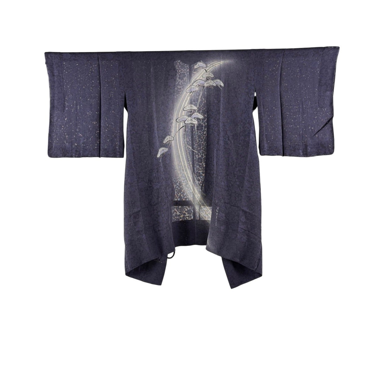 美品】 道中着 身丈90.5cm 裄丈63cm S 和装コート 着物衿 加賀友禅
