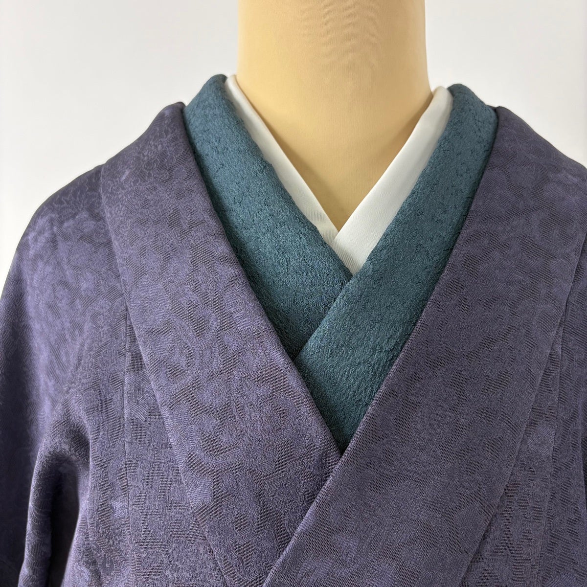 美品】 道中着 身丈90.5cm 裄丈63cm S 和装コート 着物衿 加賀友禅