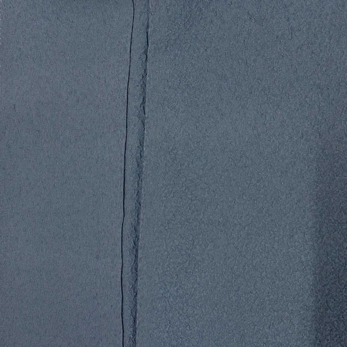 色無地 身丈165cm 裄丈65.5cm M 袷 地紋 青灰色 正絹 秀品｜中古・古着
