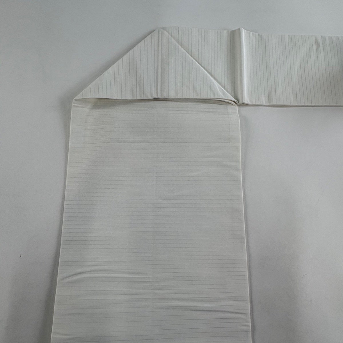 美品】 名古屋帯 秀品 夏帯 絽 草花 雲文 ぼかし 白 正絹｜中古・古着
