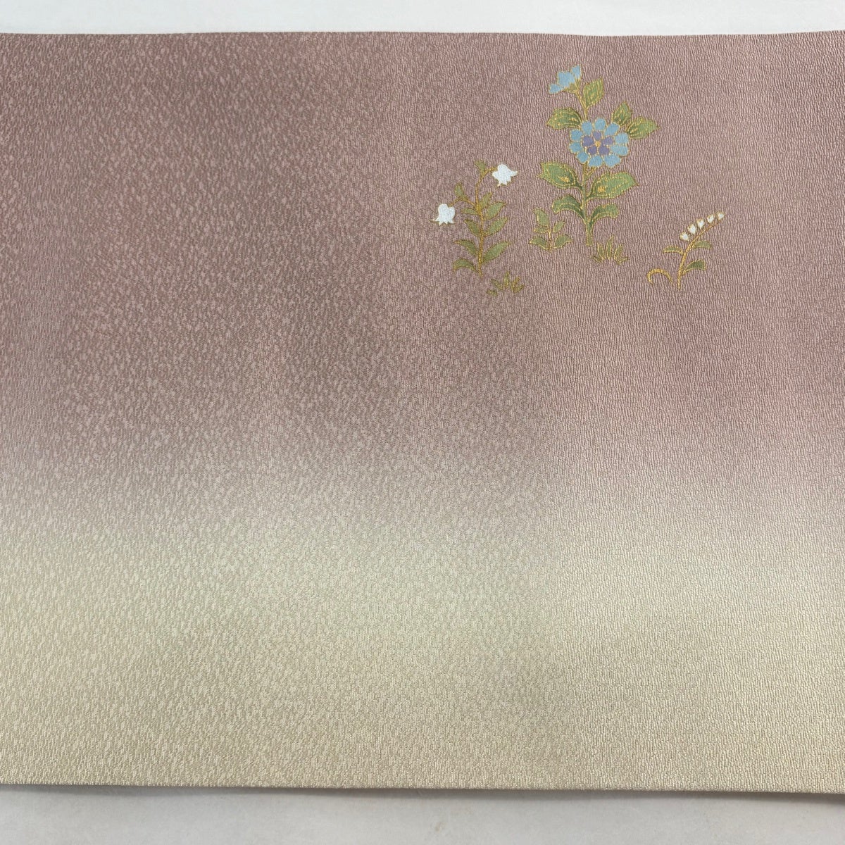 美品】 袋帯 名品 鳳凰 草花 螺鈿 金彩 ピンク お太鼓柄 正絹｜中古