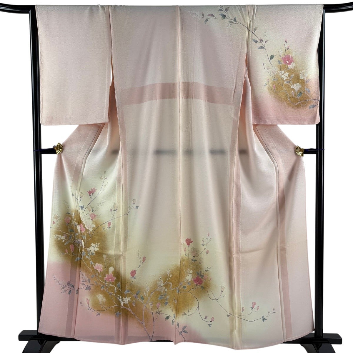 訪問着 美品 名品 身丈160cm 裄丈63cm 正絹 【中古】 訪問着 身丈165cm 裄丈68cm 正絹 名品 中古 訪問着 美品 名品 身丈