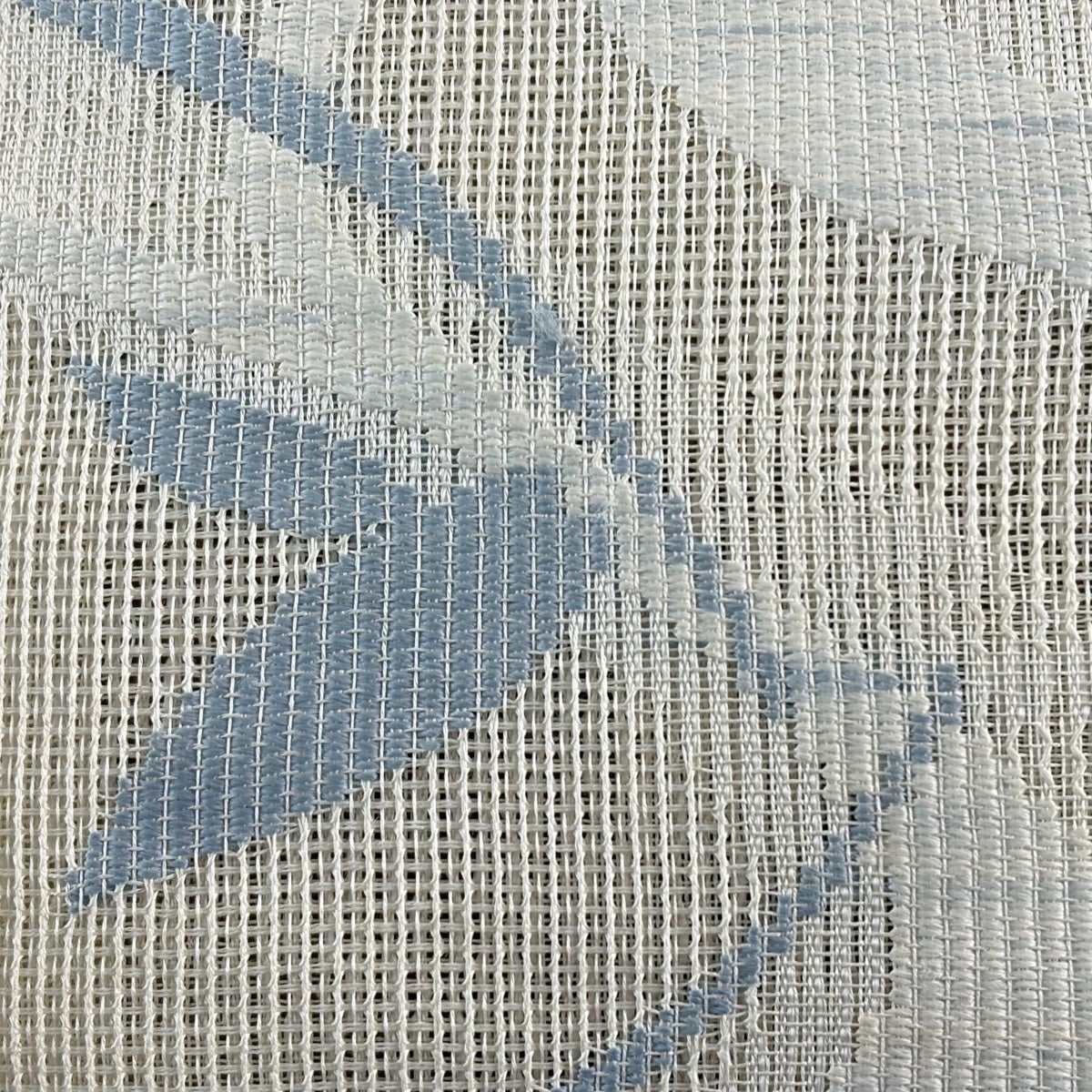 名古屋帯 秀品 夏帯 羅 八寸名古屋帯 松葉仕立て 枝葉 クリーム 正絹