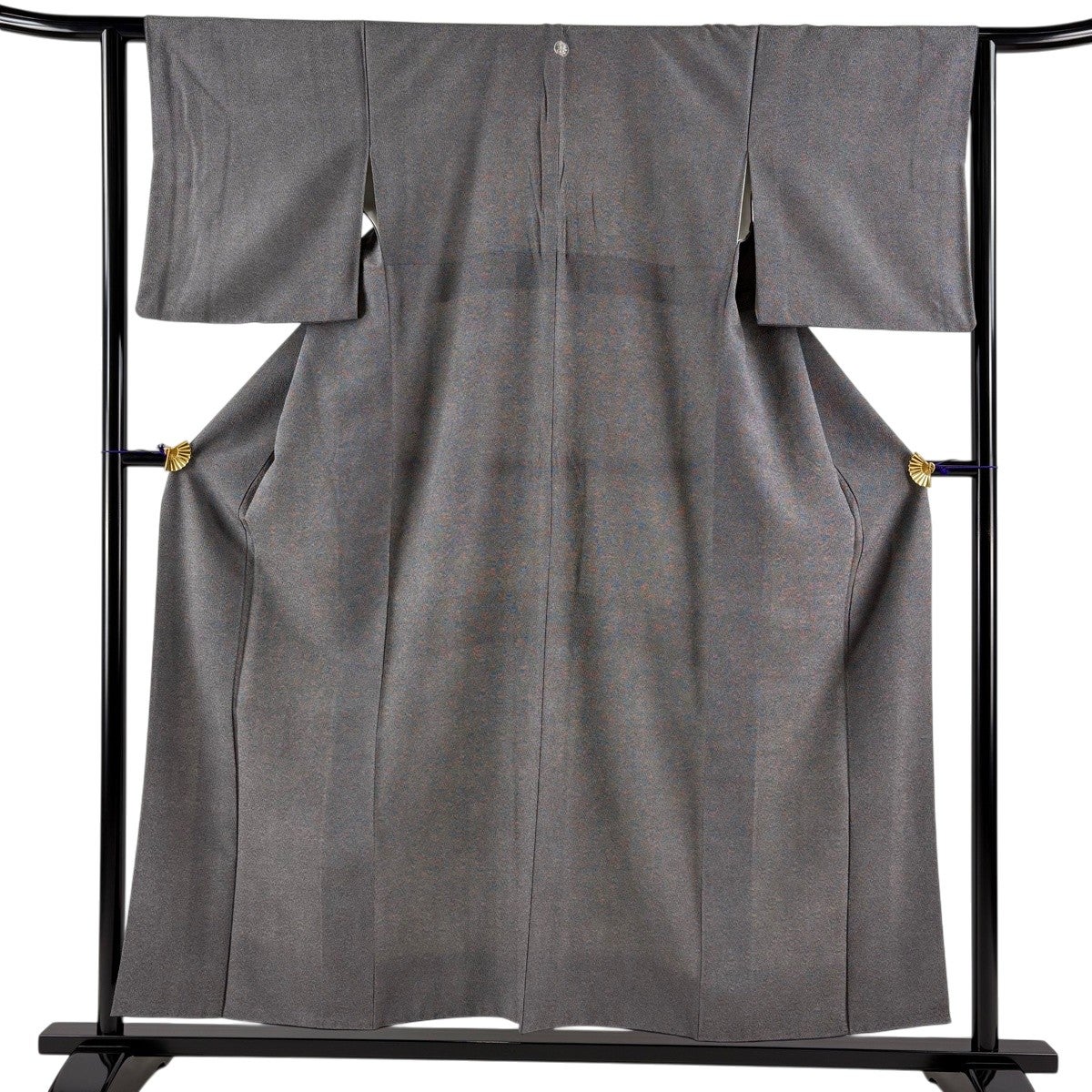 小紋 身丈158.5cm 裄丈65cm 正絹 名品 【中古】 美品】 江戸小紋 身丈158.5cm 裄丈65cm M 袷 鮫 本草木染 赤紫 正絹