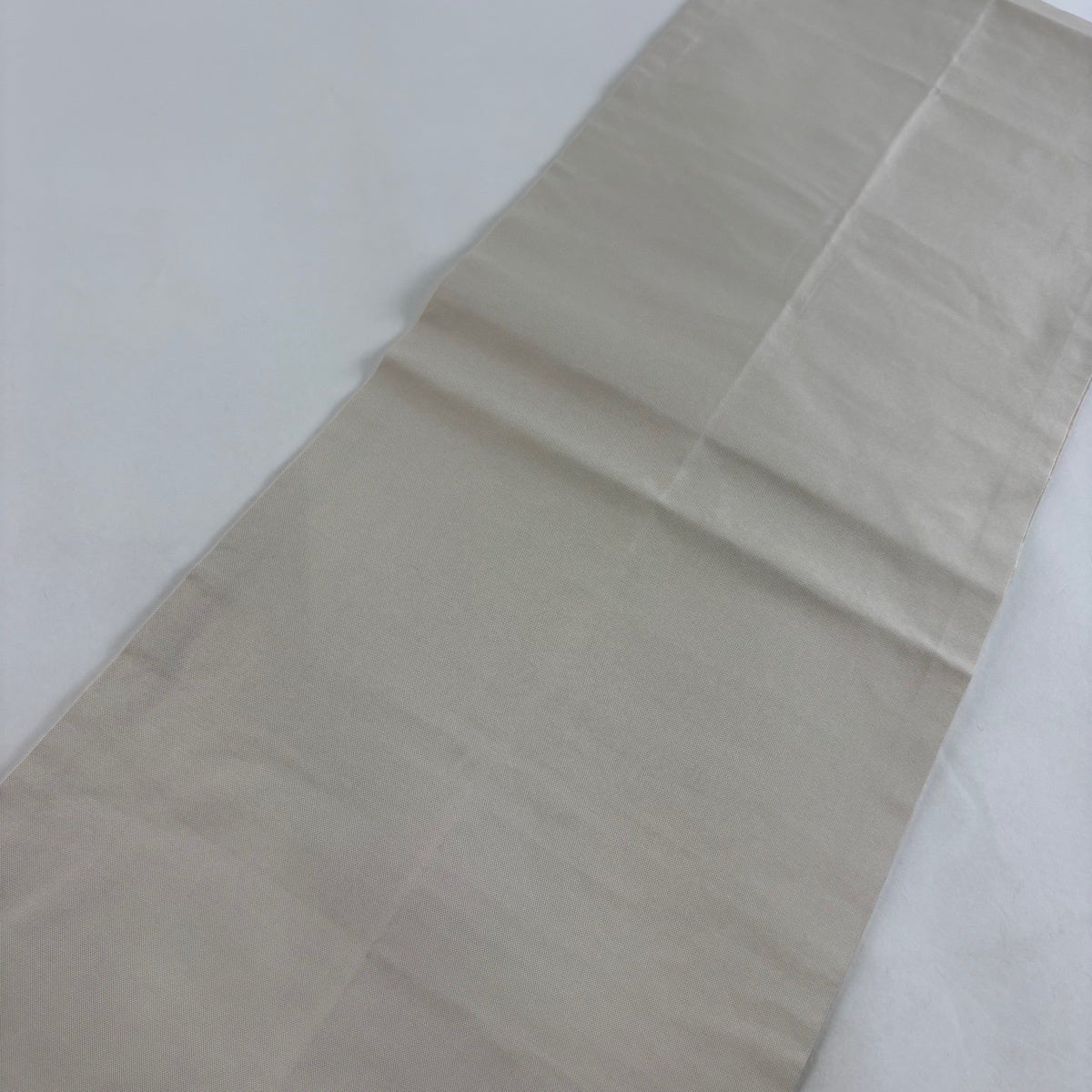 開き名古屋帯 名品 猫 ベージュ 正絹｜中古・古着・リサイクル着物通販