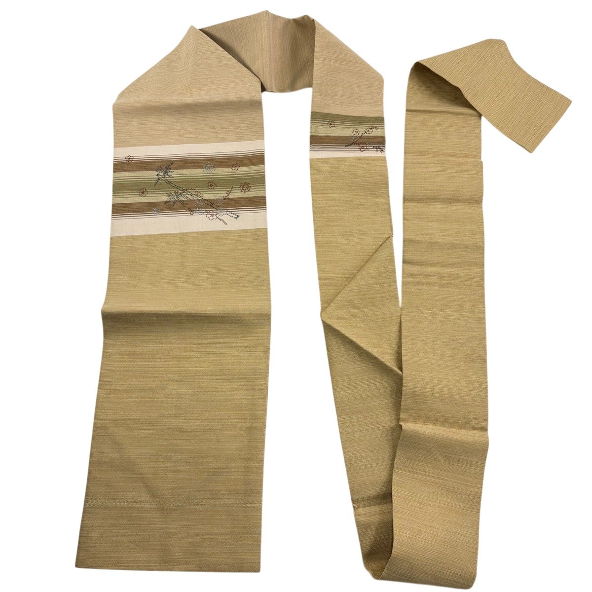 美品】 紬 身丈166cm 裄丈63.5cm S 袷 名古屋帯セット 幾何学 黒灰