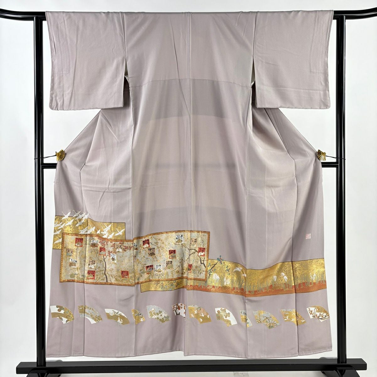 色留袖 身丈159.5cm 裄丈65.5cm 正絹 秀品 【中古】 色留袖 身丈159.5cm 裄丈65.5cm 正絹 秀品 【中古】の通販 by バイセル